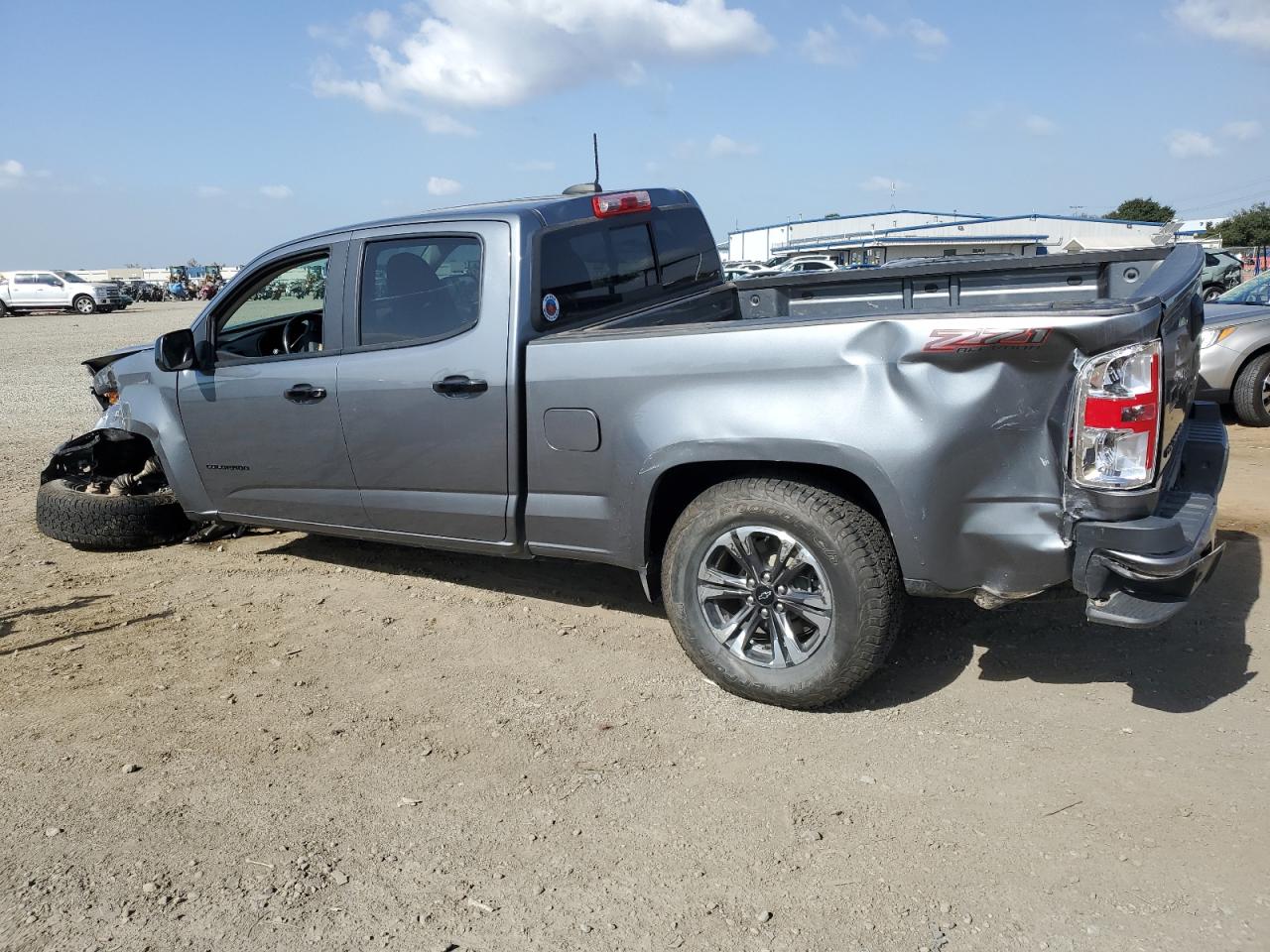2021 Chevrolet Colorado VIN 1GCGTDEN2M1277072 Copart auction photo, front end damage thumbnail 2