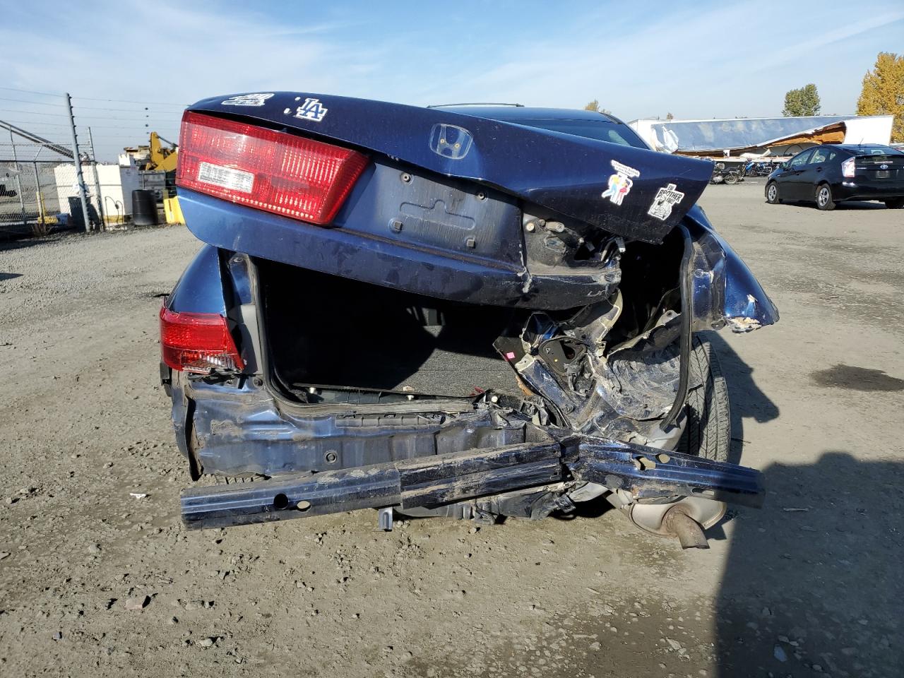 2005 Honda Accord VIN 1HGCM564X5A048097 Copart auction photo, rear end damage thumbnail 6