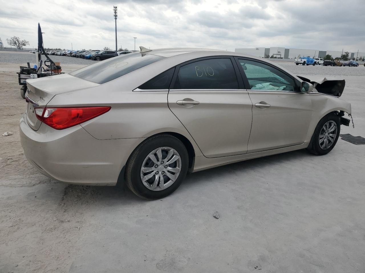 2011 Hyundai Sonata VIN 5NPEB4AC1BH169675 Copart auction photo, front end damage thumbnail 3
