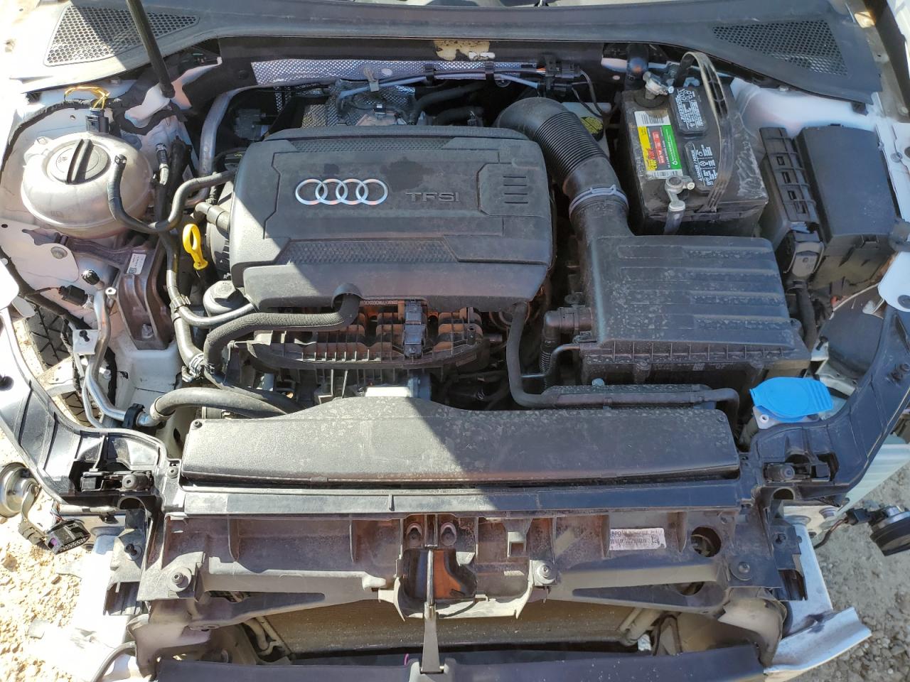 2016 Audi A3 VIN WAUA7GFF1G1052078 Copart auction photo, front end / side damage thumbnail 11