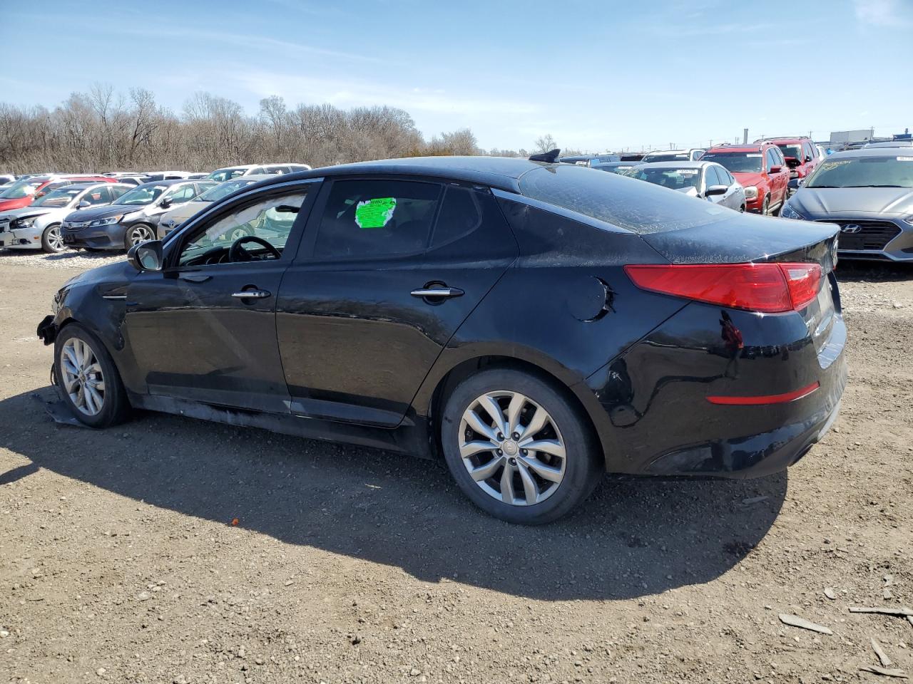 2015 KIA Optima VIN 5XXGN4A75FG497315 Copart auction photo, front end damage thumbnail 2