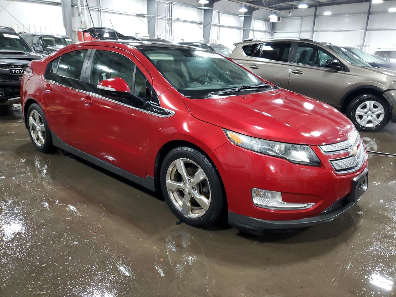 2012 Chevrolet Volt VIN 1G1RD6E40CU103662 Copart auction photo, front end damage thumbnail 4