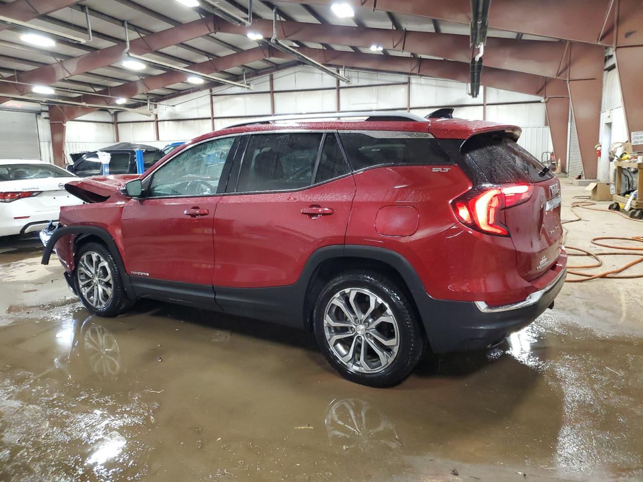 2018 GMC Terrain VIN 3GKALPEX1JL316851 Copart auction photo, front end / mechanical damage thumbnail 2