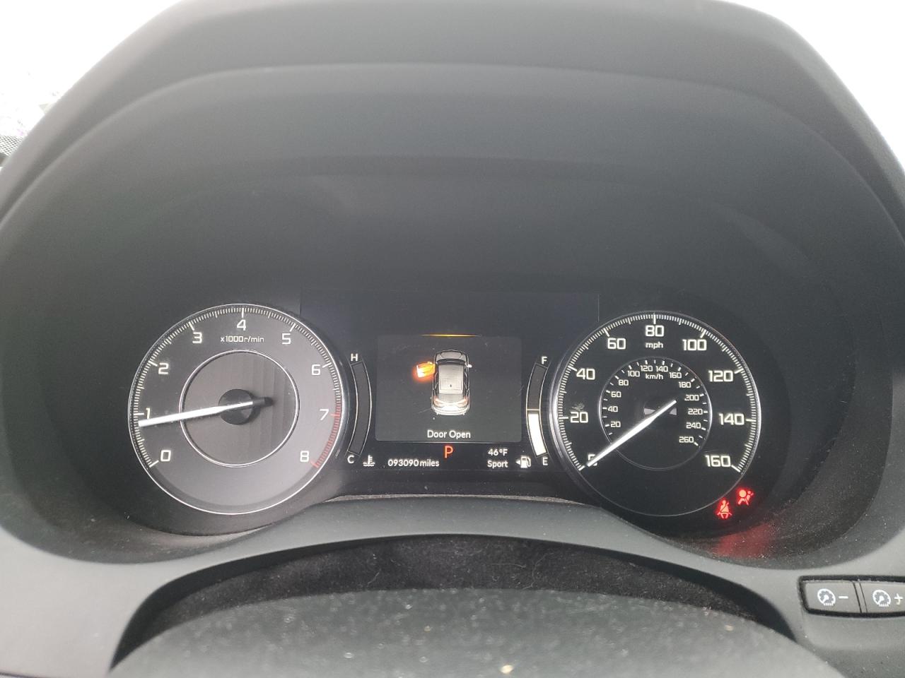 2019 Acura RDX VIN 5J8TC2H35KL015854 Copart auction photo, undercarriage / mechanical damage thumbnail 9
