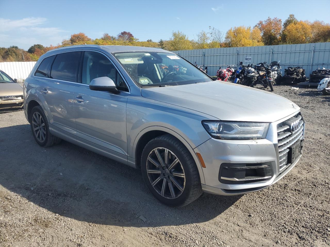 2018 Audi Q7 VIN WA1LAAF75JD042480 Copart auction photo, front end / minor dent/scratches damage thumbnail 4