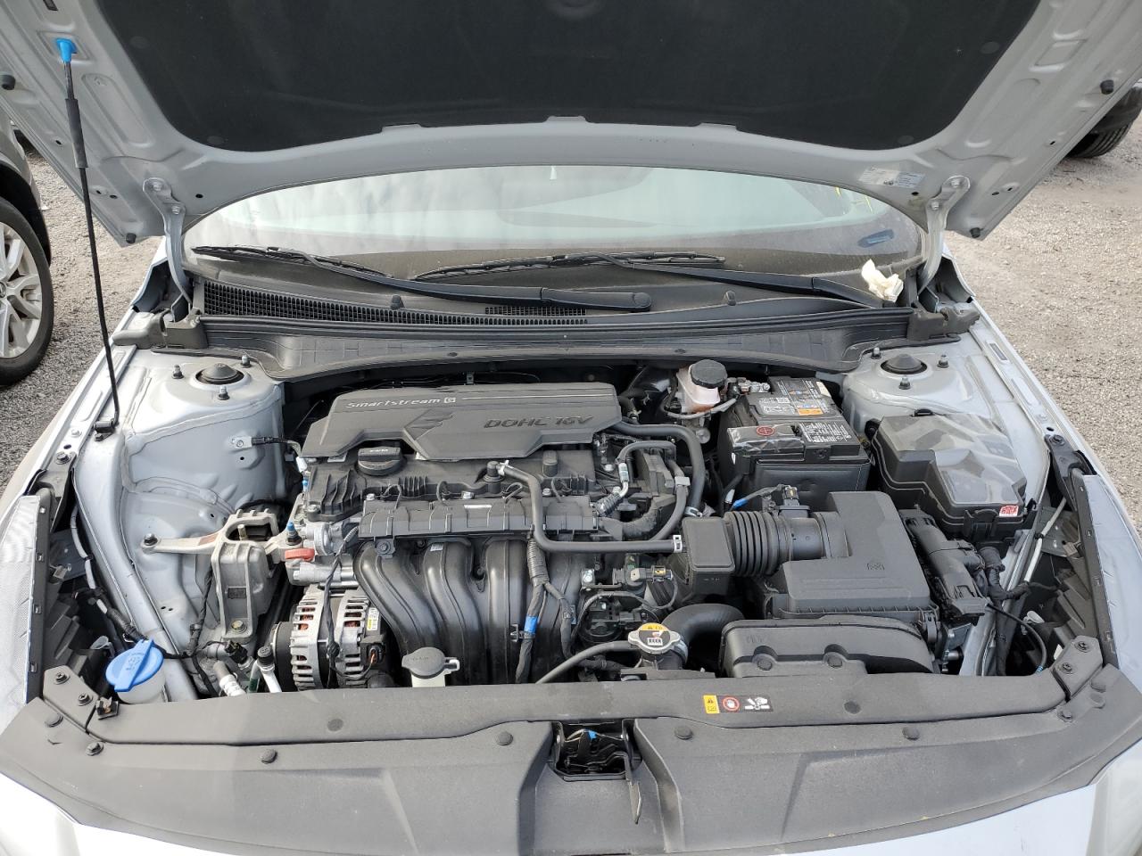 2022 Hyundai Elantra VIN 5NPLM4AG5NH082158 Copart auction photo, water/flood damage thumbnail 11