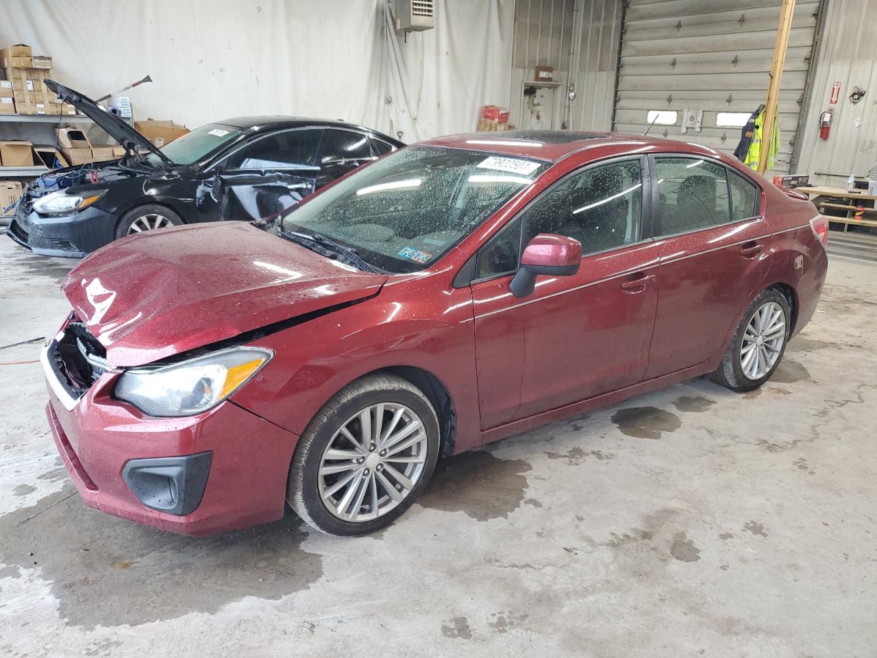 2012 Subaru Impreza VIN JF1GJAD66CG007696