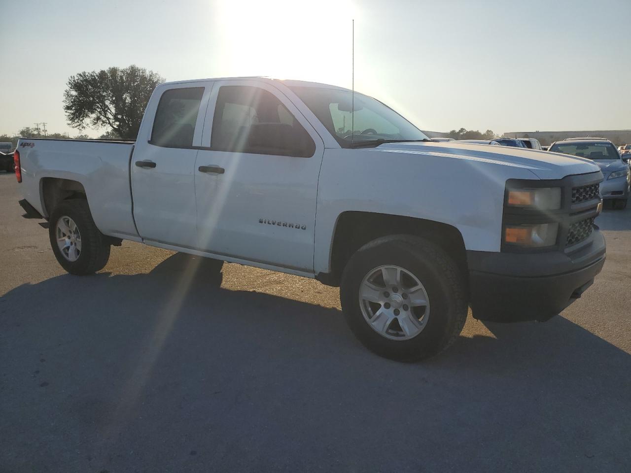 2014 Chevrolet Silverado VIN 1GCVKPEH7EZ328204 Copart auction photo, rear end / front end damage thumbnail 4