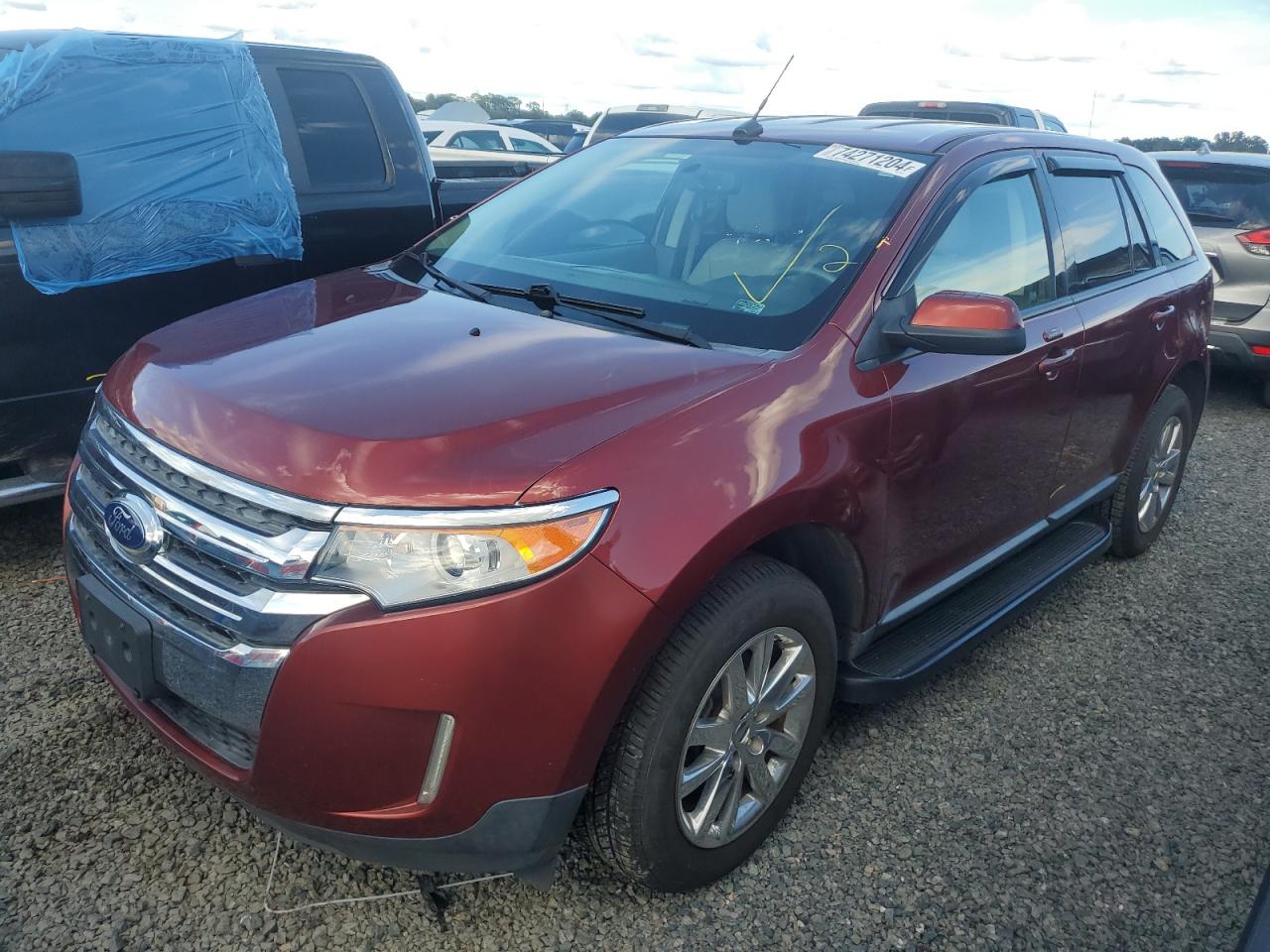 2014 Ford Edge VIN 2FMDK3JC1EBA93926