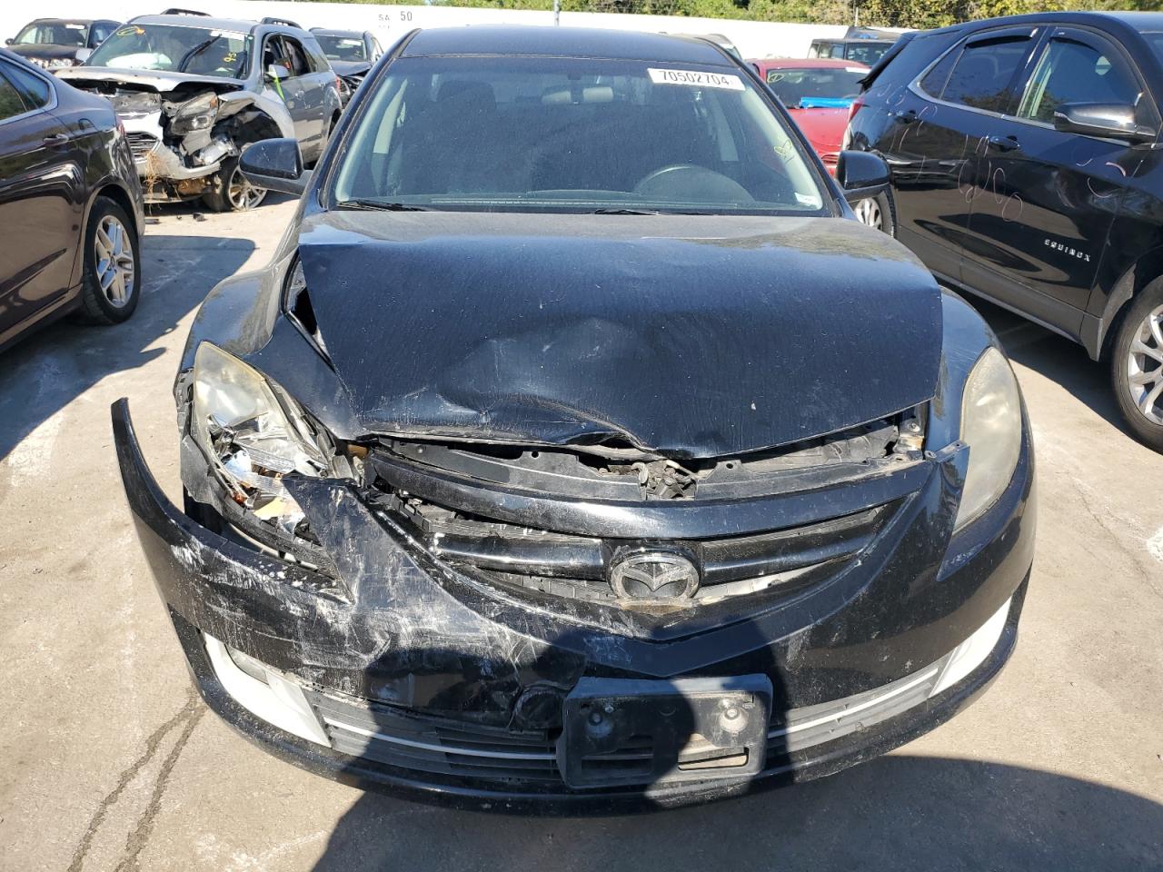 2010 Mazda 6 VIN 1YVHZ8CH4A5M32050 Copart auction photo, front end damage thumbnail 5