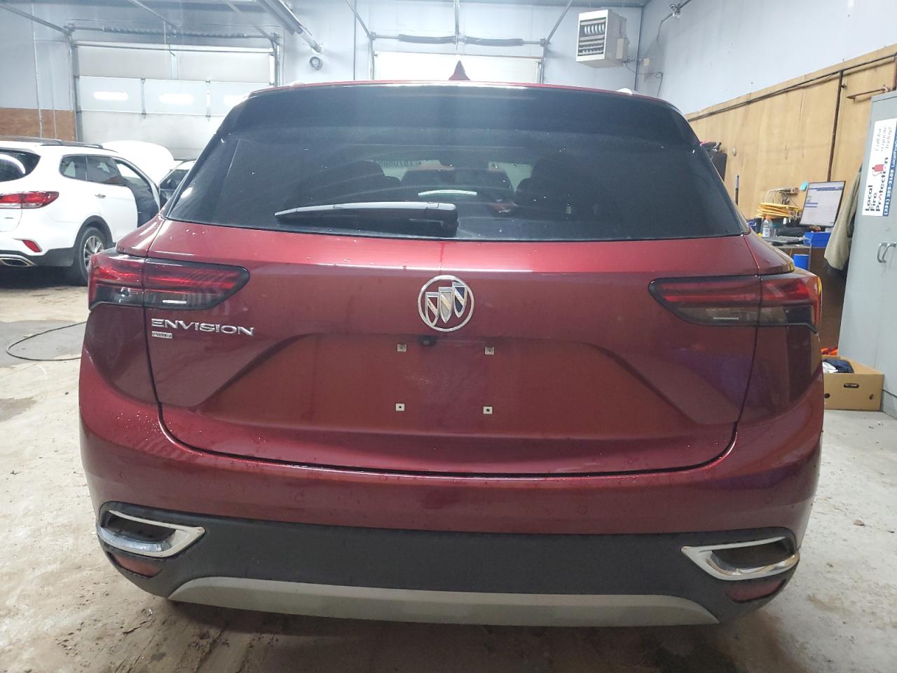 2021 Buick Envision VIN LRBFZPR42MD085547 Copart auction photo, front end / minor dent/scratches damage thumbnail 6