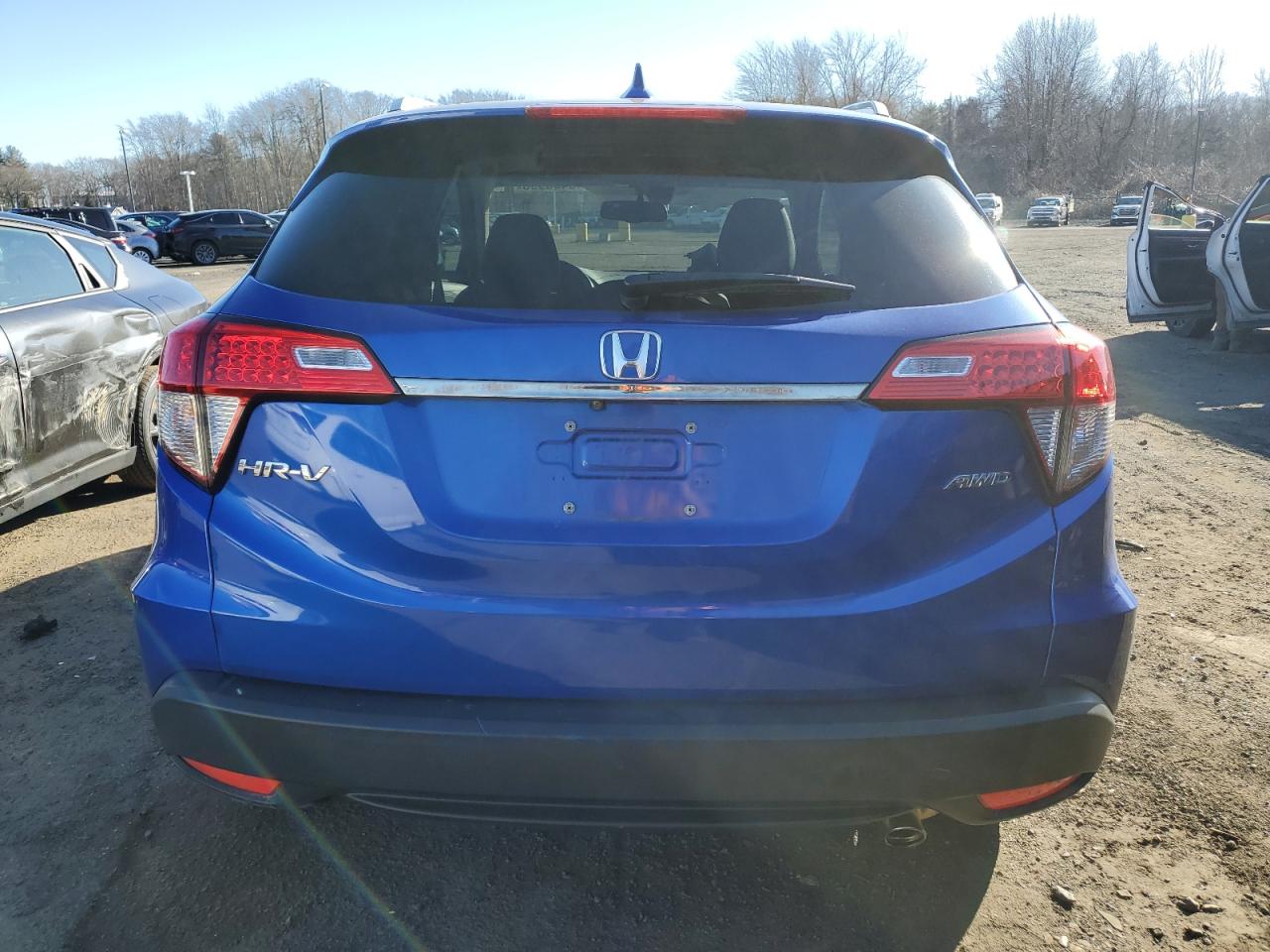 2021 Honda HR-V VIN 3CZRU6H79MM725044 Copart auction photo, front end / stripped damage thumbnail 6