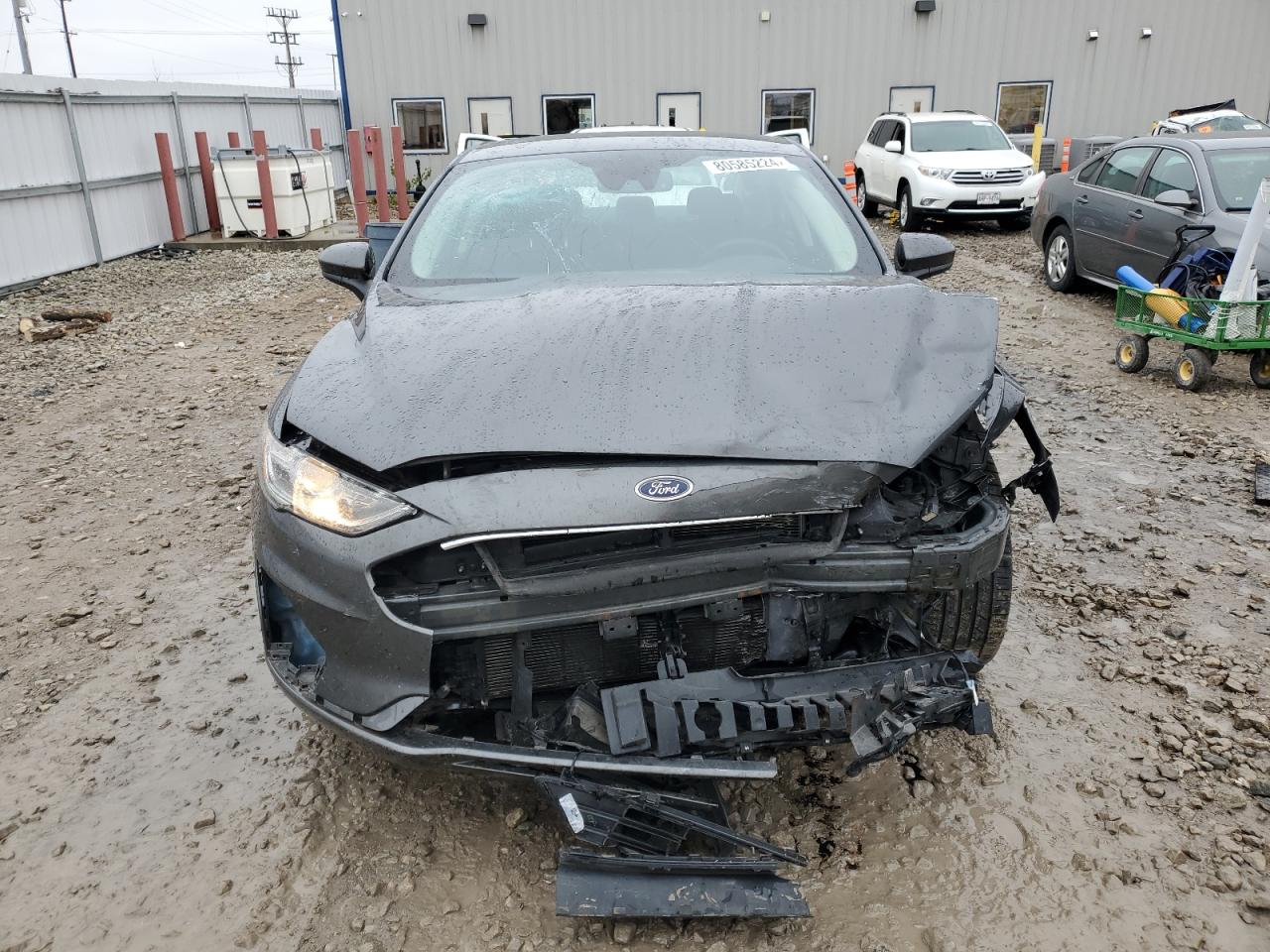 2020 Ford Fusion VIN 3FA6P0HD9LR248075 Copart auction photo, front end / mechanical damage thumbnail 5