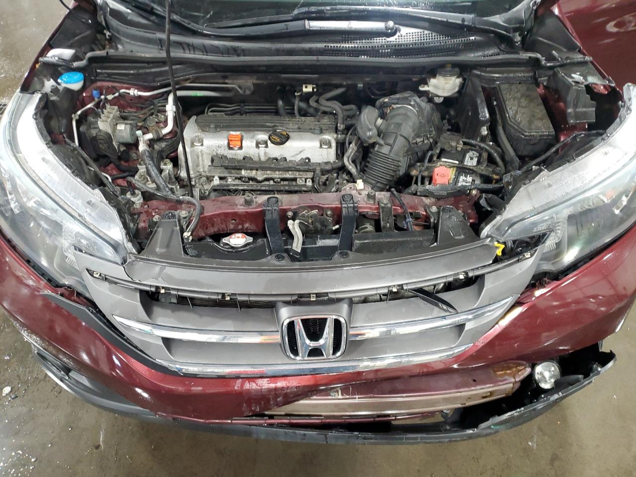2014 Honda CR-V VIN 5J6RM3H59EL017179 Copart auction photo, rear end / front end damage thumbnail 13