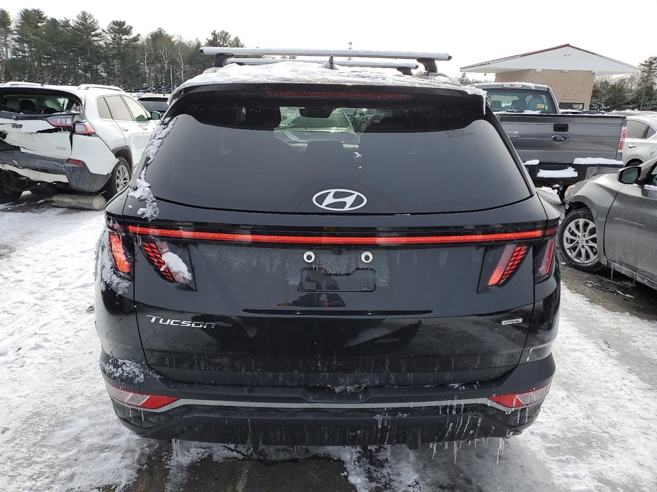 2022 Hyundai Tucson VIN 5NMJBCAE4NH090836 Copart auction photo, front end / minor dent/scratches damage thumbnail 6
