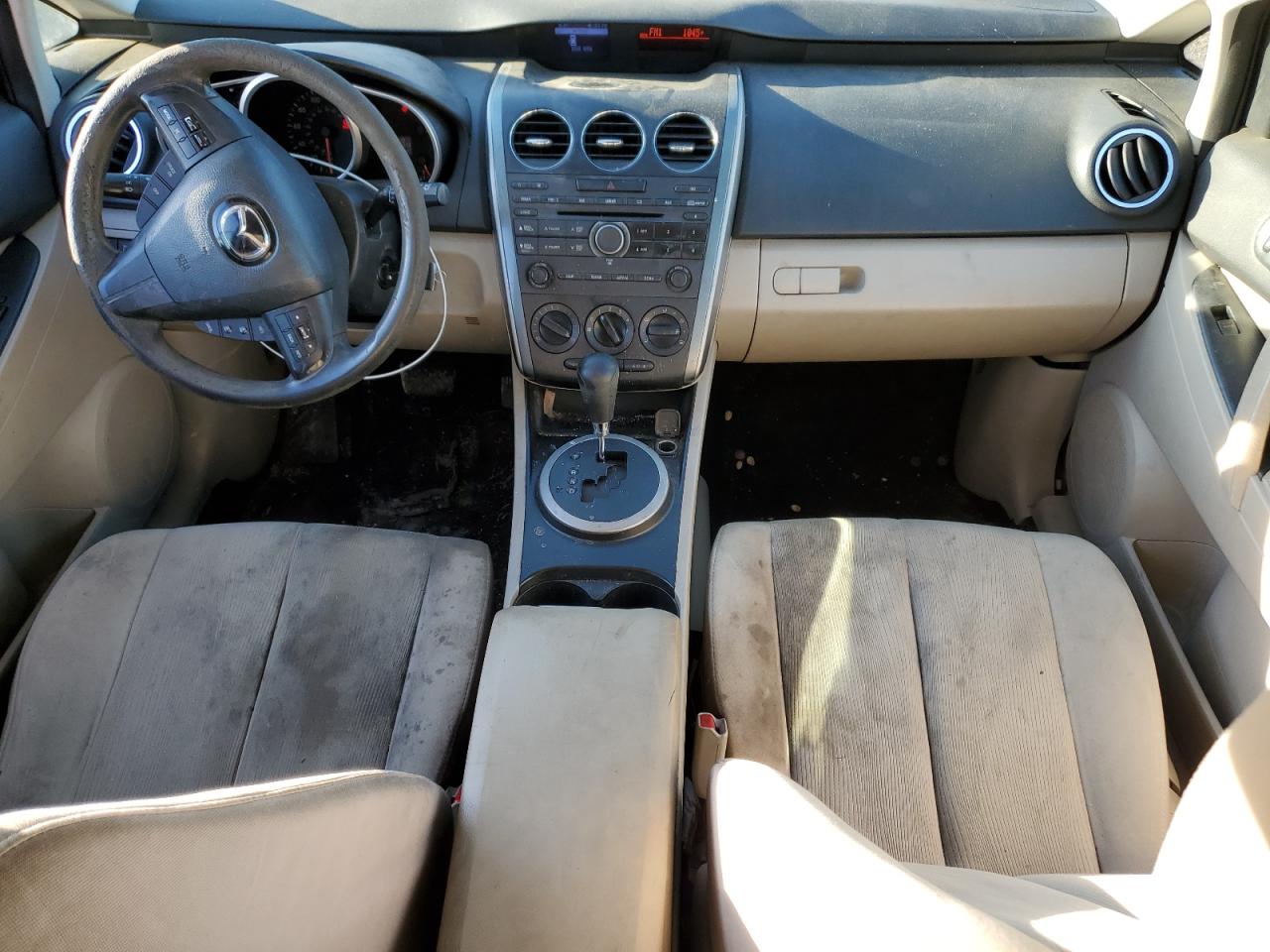 2010 Mazda CX-7 VIN JM3ER2W59A0347992 Copart auction photo, all over damage thumbnail 8
