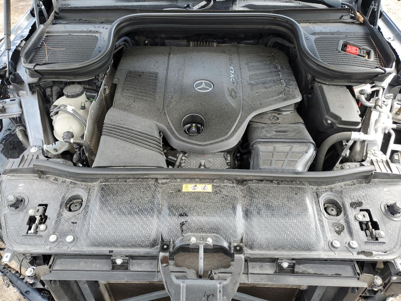 2020 Mercedes-Benz GLS-klasse VIN 4JGFF5KE7LA241773 Copart auction photo, front end / side damage thumbnail 12