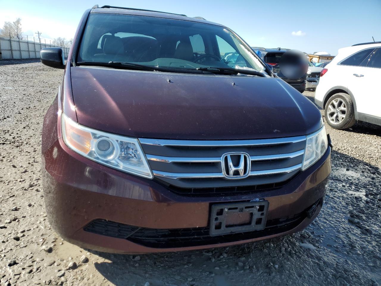 2011 Honda Odyssey VIN 5FNRL5H63BB069337 Copart auction photo, front end / hail damage thumbnail 5