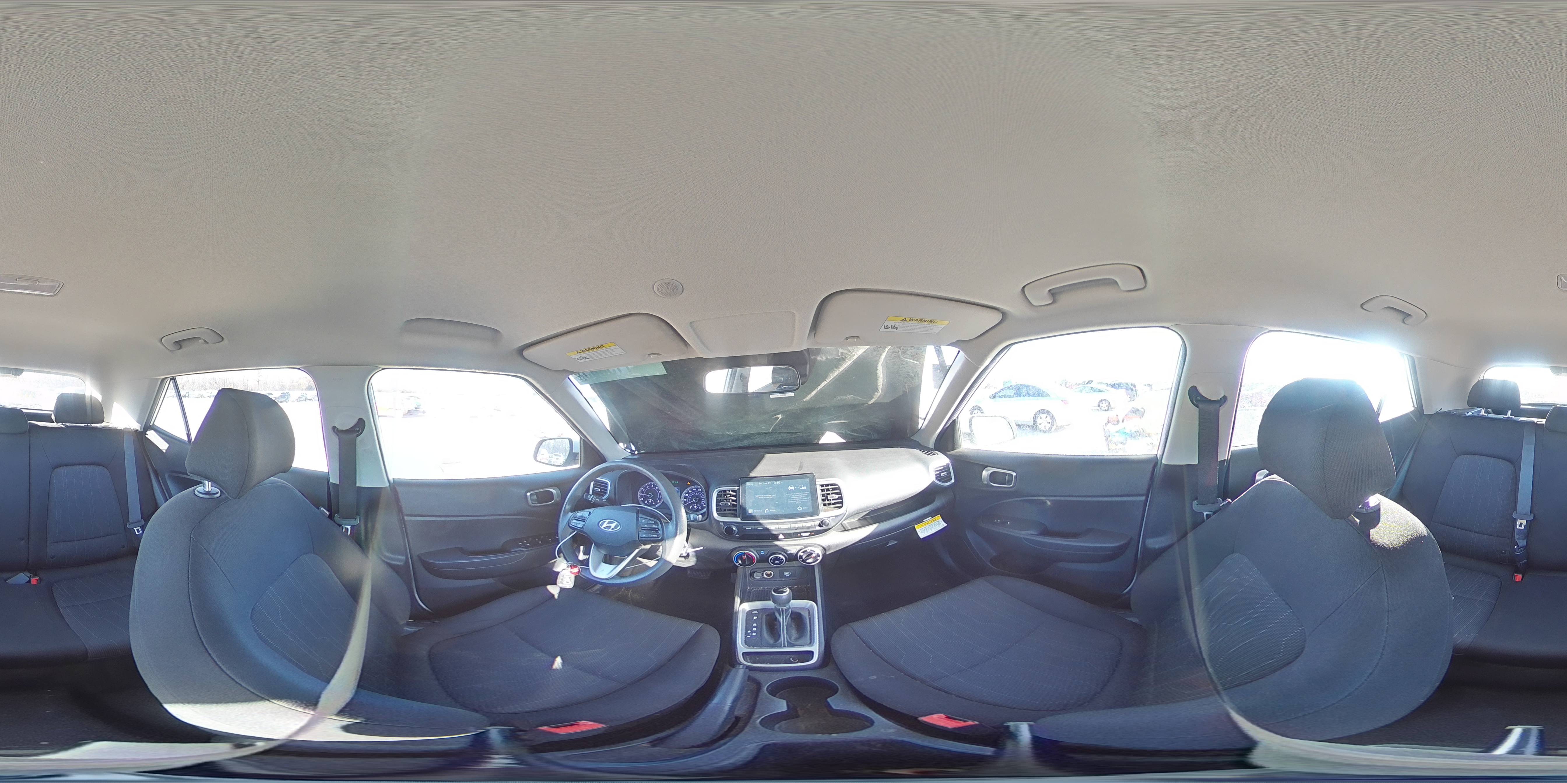2020 Hyundai Venue VIN KMHRB8A33LU033298 Copart auction photo, front end / side damage thumbnail 13