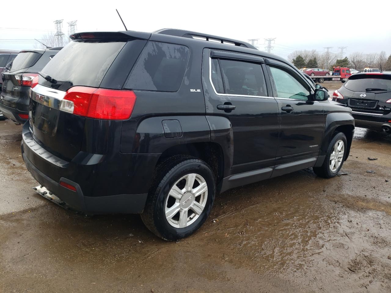 2015 GMC Terrain VIN 2GKALREK3F6353203 Copart auction photo, front end damage thumbnail 3