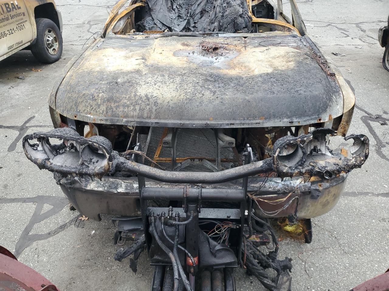 2015 Chevrolet Silverado VIN 1GC0KYEG3FZ551087 Copart auction photo, burn / burn - interior damage thumbnail 11