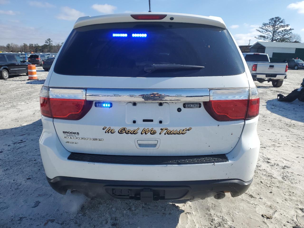 2013 Dodge Durango VIN 1C4SDJFT8DC676656 Copart auction photo, front end damage thumbnail 6