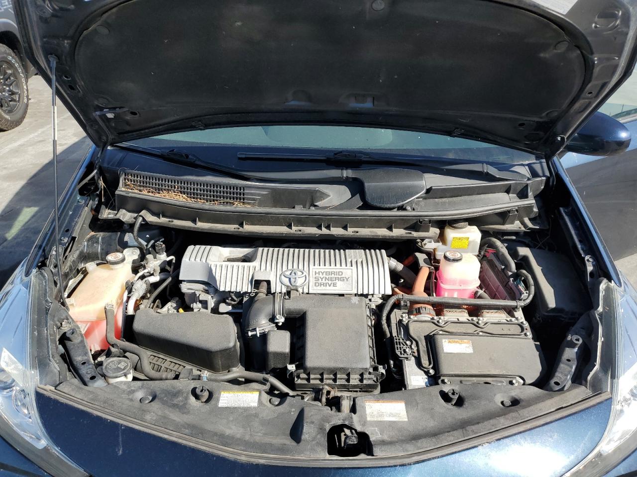 2017 Toyota Prius VIN JTDZN3EU0HJ069234 Copart auction photo, side damage thumbnail 11