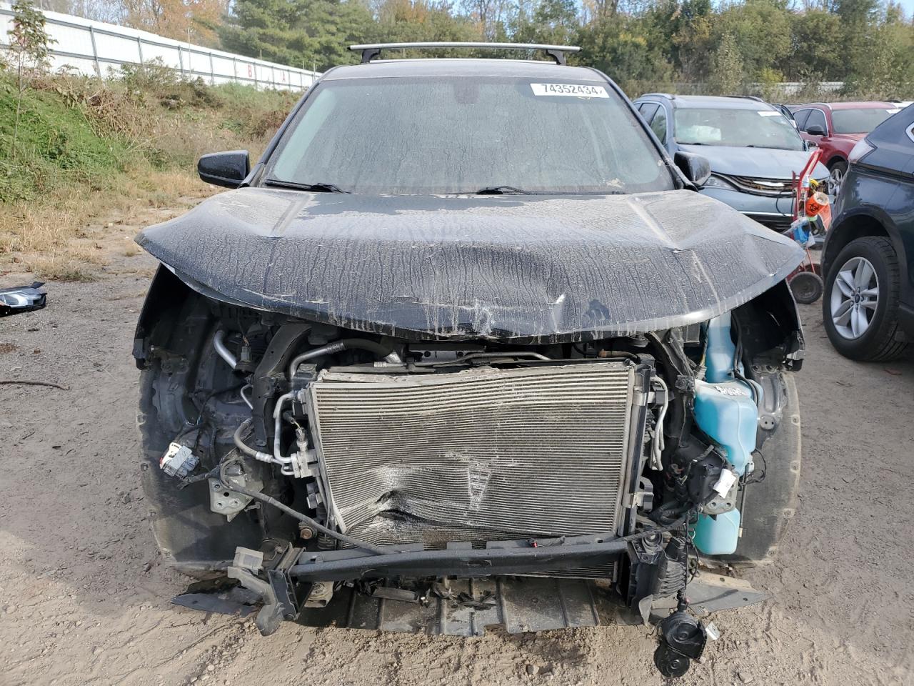 2019 Chevrolet Equinox VIN 2GNAXUEV6K6184955 Copart auction photo, front end / side damage thumbnail 5