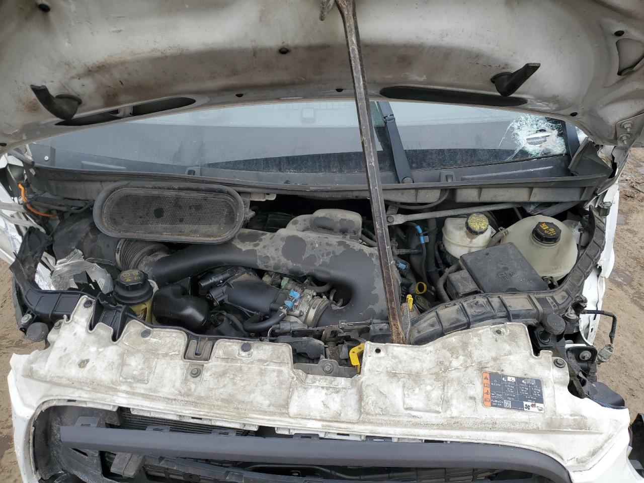 2017 Ford Transit VIN 1FTBW2CM6HKA93561 Copart auction photo, front end / side damage thumbnail 12