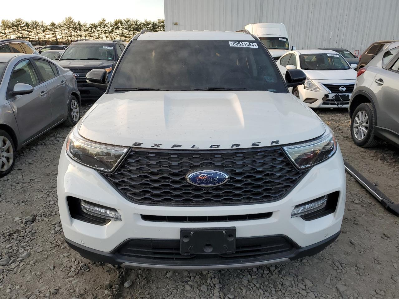 2021 Ford Explorer VIN 1FMSK8FH2MGC16116 Copart auction photo, rear end / mechanical damage thumbnail 5