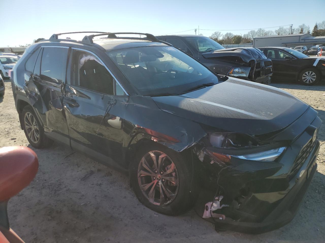 2023 Toyota RAV 4 VIN 4T3B6RFV2PU119642 Copart auction photo, all over damage thumbnail 4