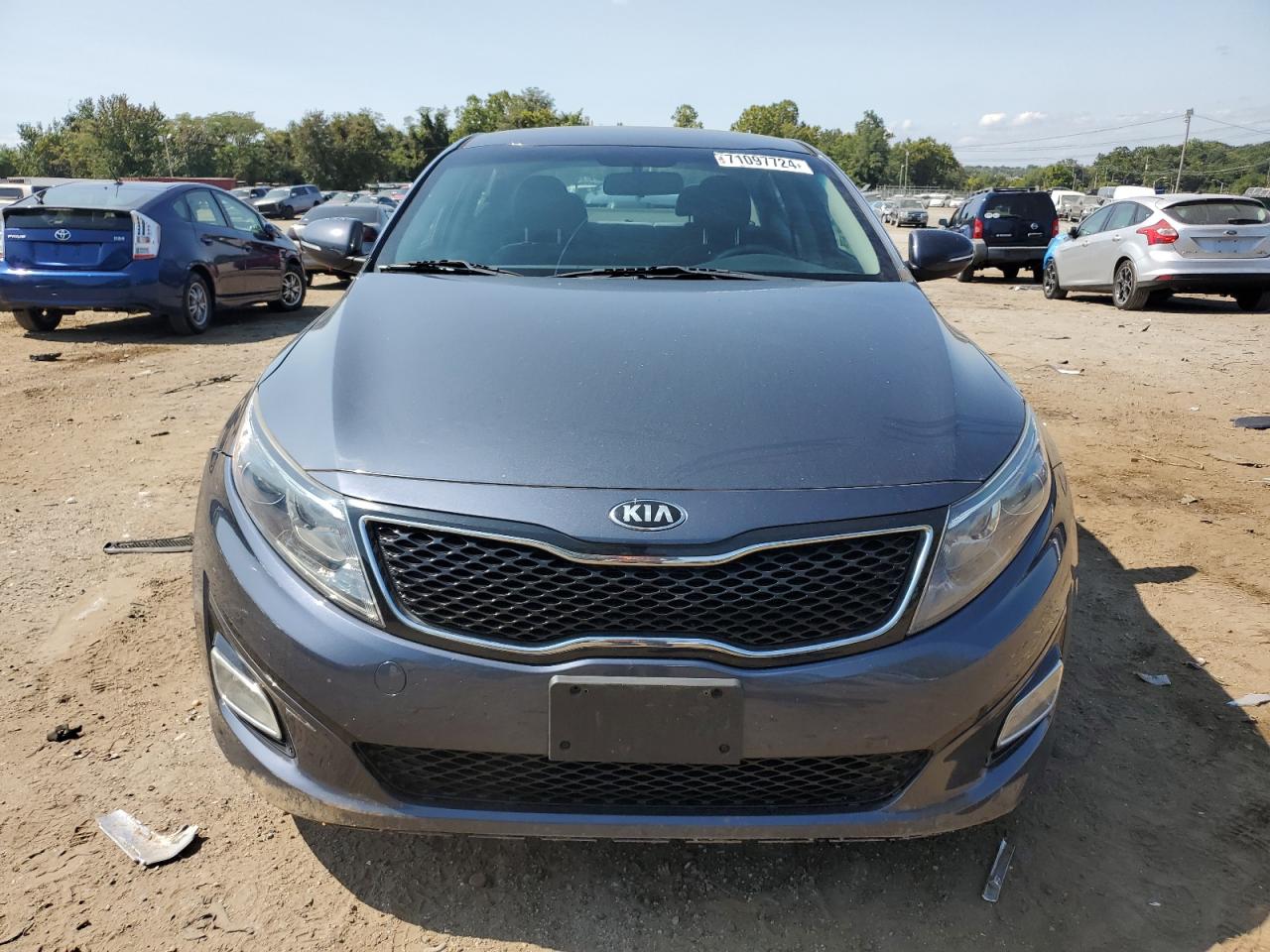 2015 KIA Optima VIN KNAGM4A70F5606445 Copart auction photo, rear end damage thumbnail 5