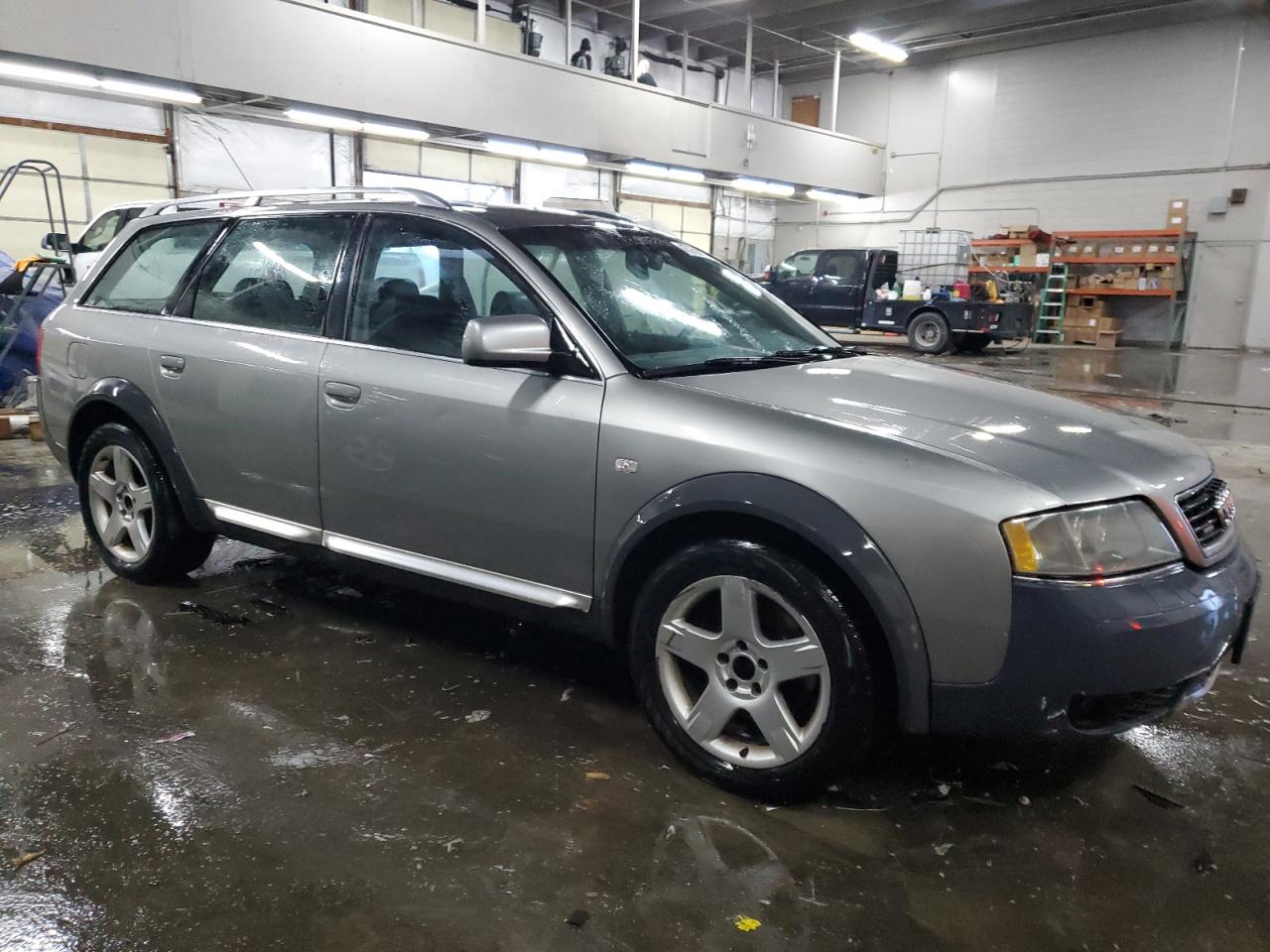 2002 Audi Allroad VIN WA1YD64B12N118967 Copart auction photo, front end / hail damage thumbnail 4