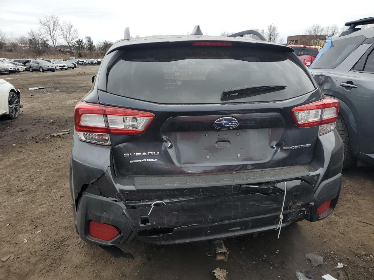 2019 Subaru XV VIN JF2GTAMC3K8264187 Copart auction photo, rear end damage thumbnail 6