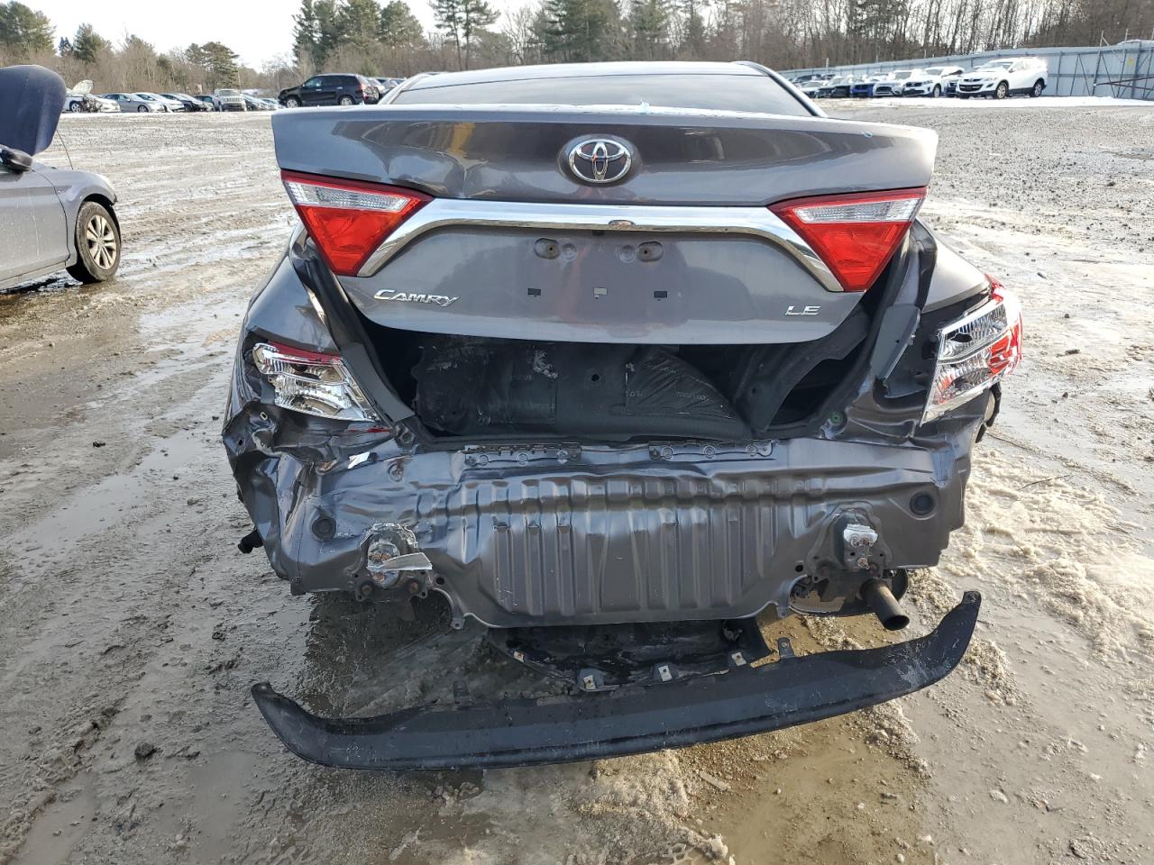 2016 Toyota Camry VIN 4T4BF1FK9GR531918 Copart auction photo, rear end damage thumbnail 6