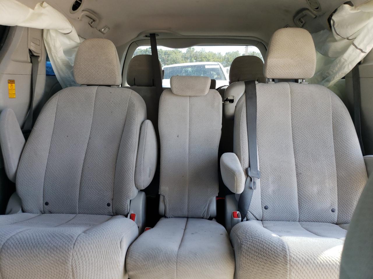 2014 Toyota Sienna VIN 5TDKK3DC0ES422542 Copart auction photo, front end / rear end damage thumbnail 10