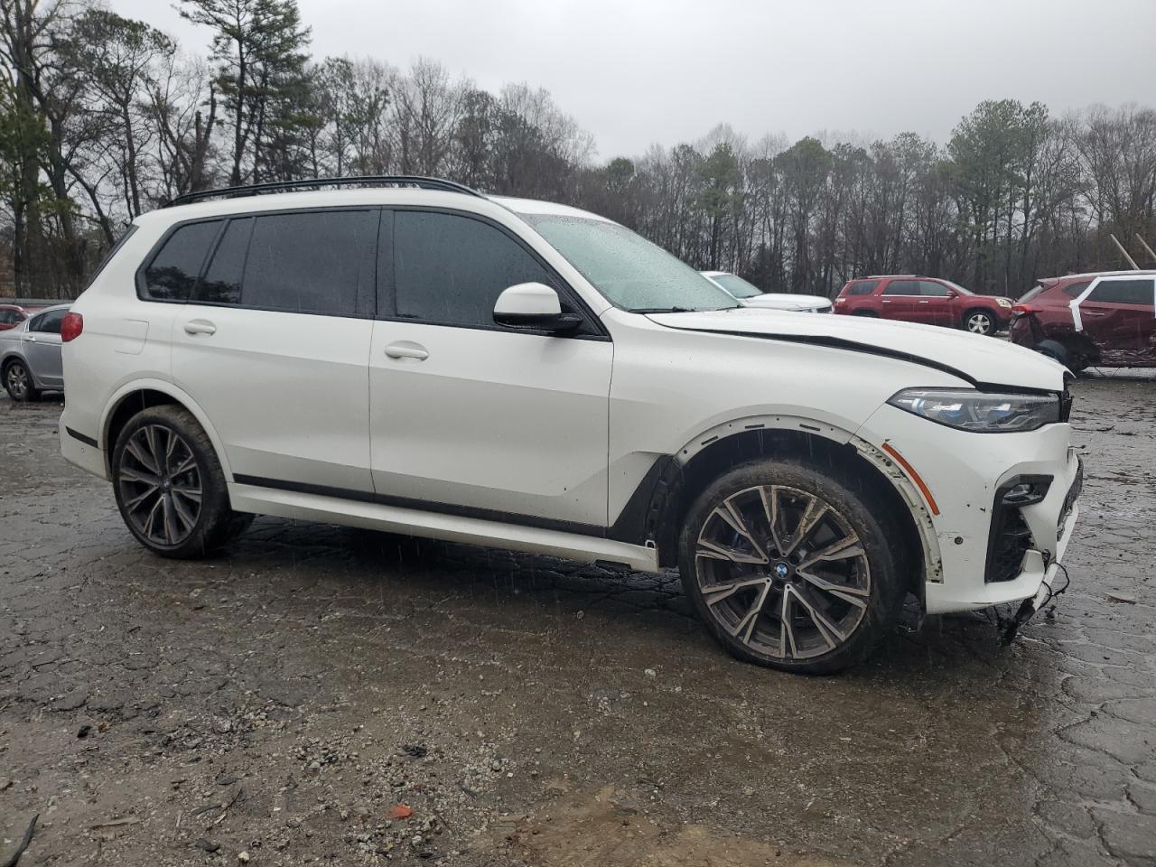 2020 BMW X7 VIN 5UXCX6C06L9C37391 Copart auction photo, front end damage thumbnail 4