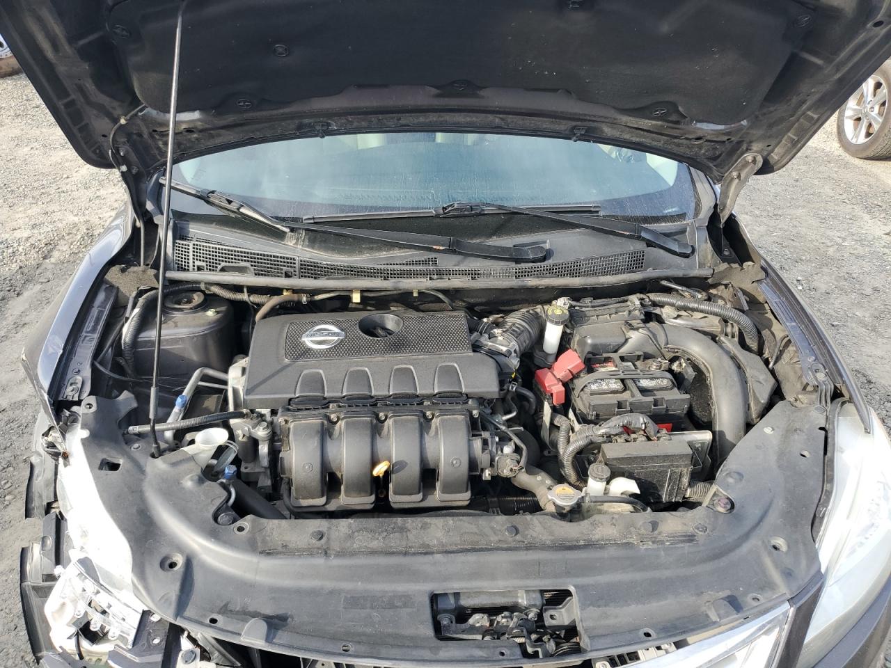 2015 Nissan Sentra VIN 3N1AB7AP0FY288512 Copart auction photo, front end / rear end damage thumbnail 11