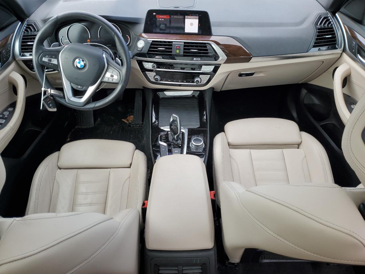 2021 BMW X3 VIN 5UXTY5C07M9F39779 Copart auction photo, front end / minor dent/scratches damage thumbnail 8