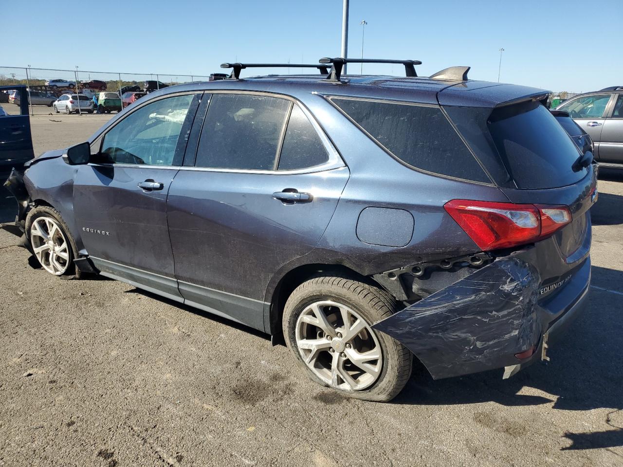 2018 Chevrolet Equinox VIN 3GNAXTEXXJS512020 Copart auction photo, all over damage thumbnail 2