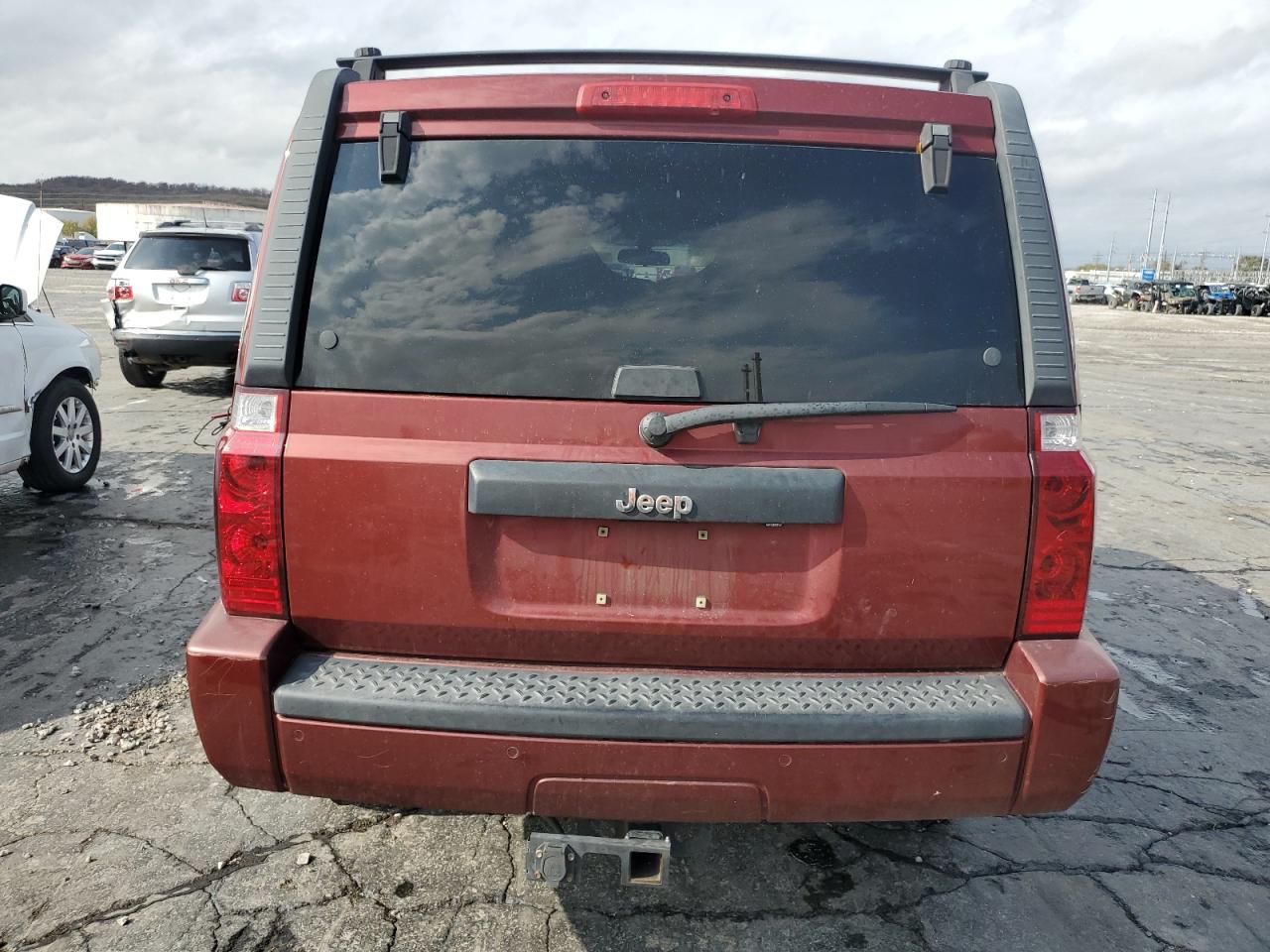 2009 Jeep Commander VIN 1J8HH48K29C514896 Copart auction photo, front end / minor dent/scratches damage thumbnail 6