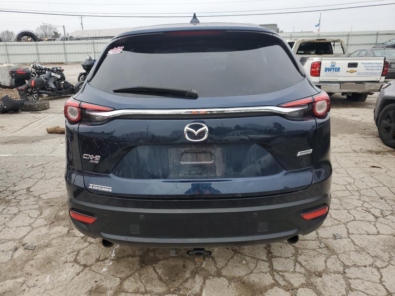 2019 Mazda CX-9 VIN JM3TCBCY6K0314652 Copart auction photo, all over damage thumbnail 6