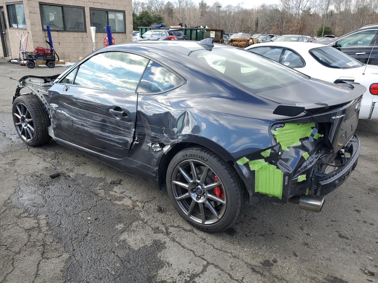 2017 Subaru BRZ VIN JF1ZCAC1XH9605083 Copart auction photo, side / all over damage thumbnail 2