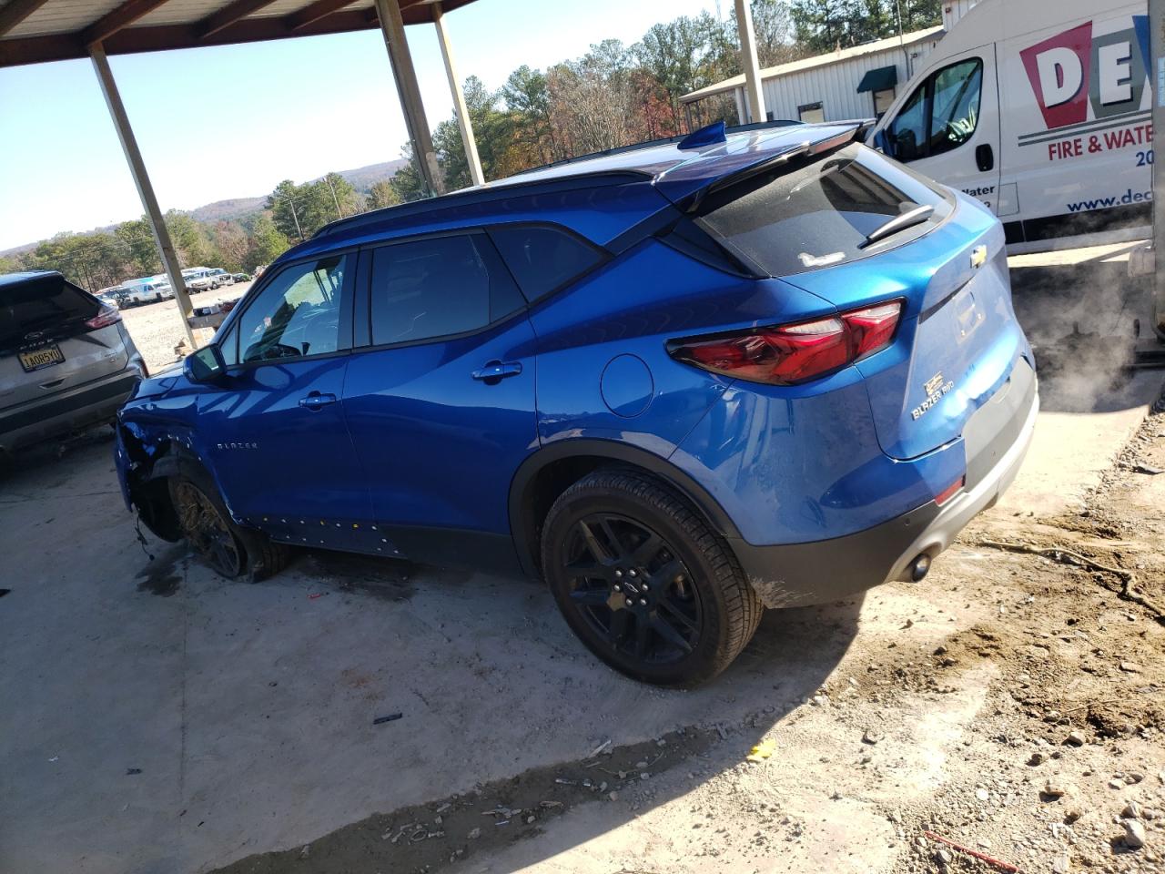 2019 Chevrolet Blazer VIN 3GNKBGRS8KS583579 Copart auction photo, side damage thumbnail 2
