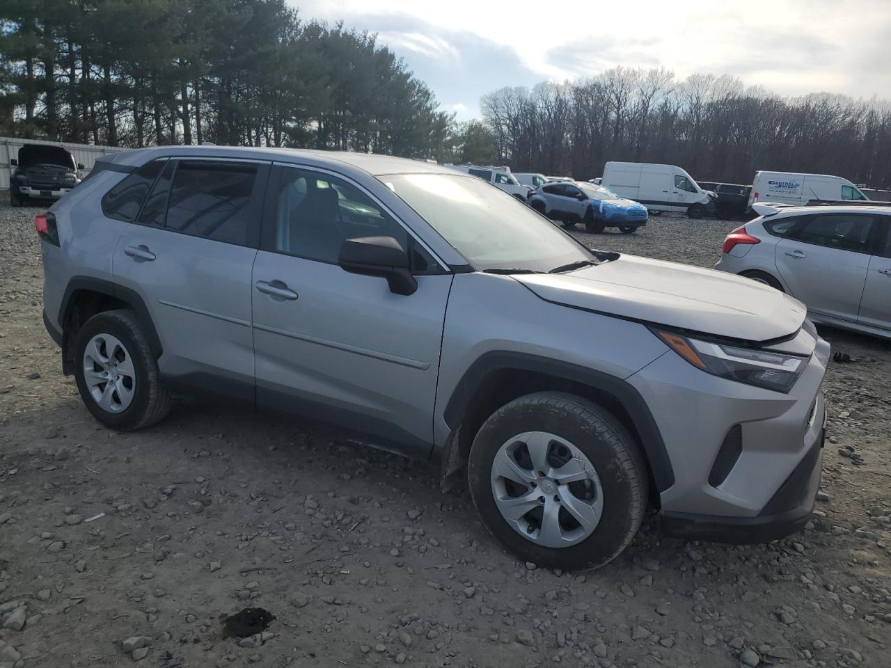2023 Toyota RAV 4 VIN 2T3F1RFV4PW340448 Copart auction photo, front end damage thumbnail 4