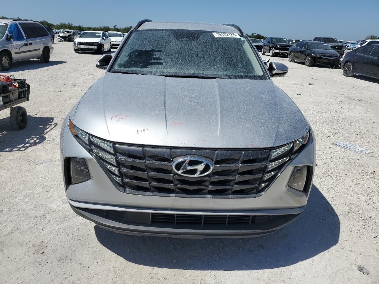2023 Hyundai Tucson VIN 5NMJF3AEXPH167684 Copart auction photo, rear end / side damage thumbnail 5