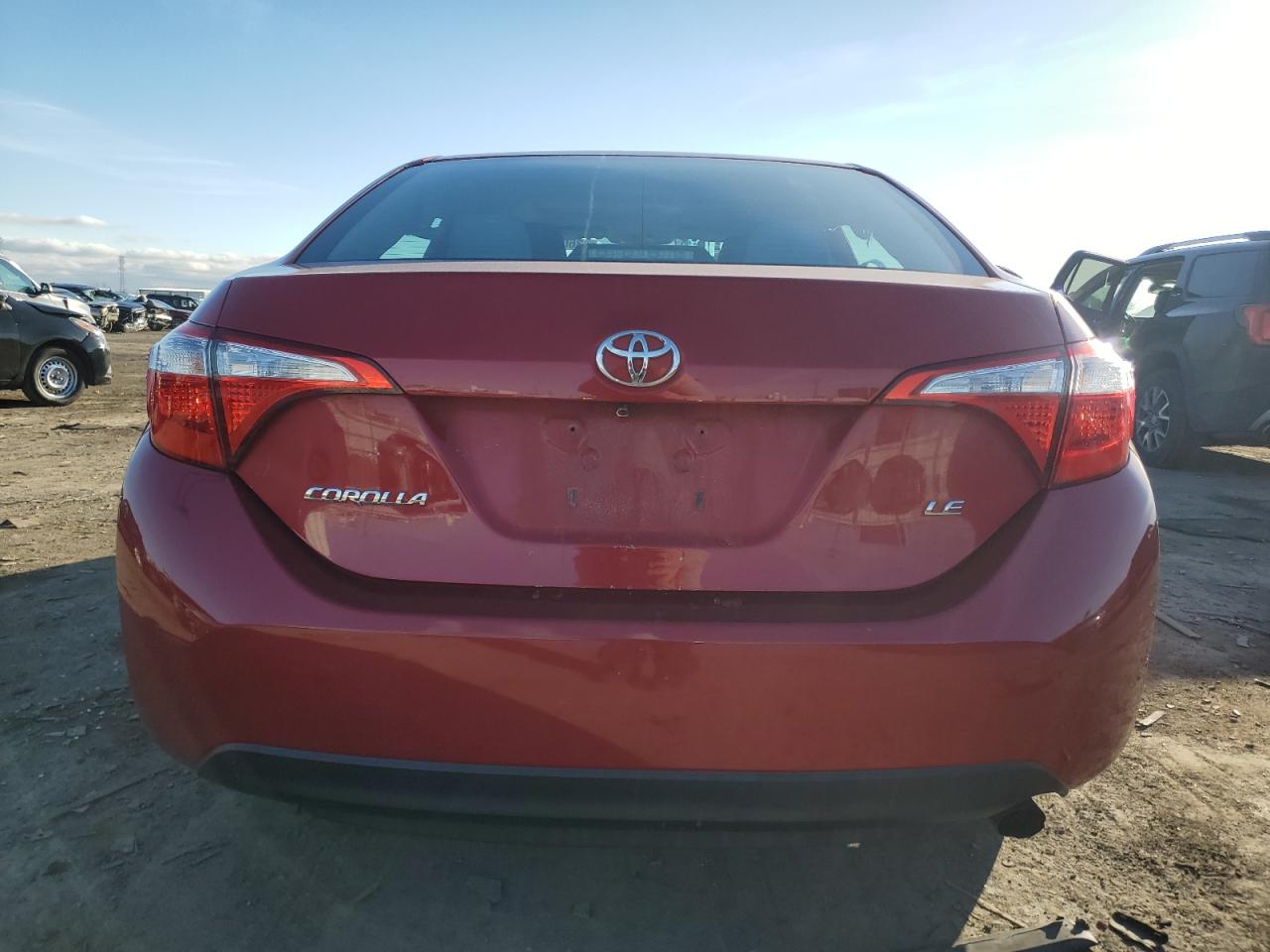 2016 Toyota Corolla VIN 2T1BURHE6GC693710 Copart auction photo, front end damage thumbnail 6