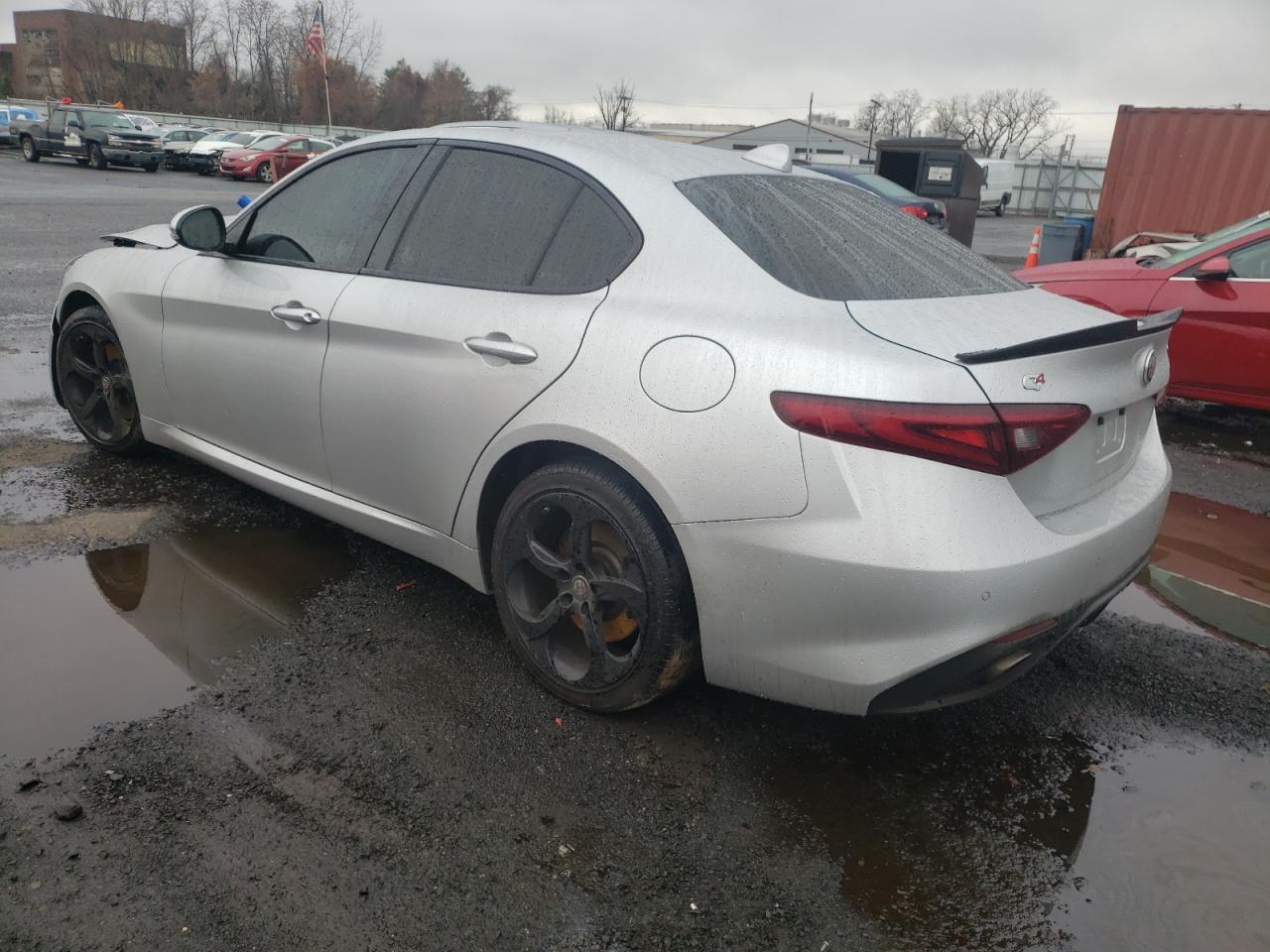 2017 Alfa Romeo Giulia VIN ZARFAEDN9H7540174 Copart auction photo, front end / minor dent/scratches damage thumbnail 2