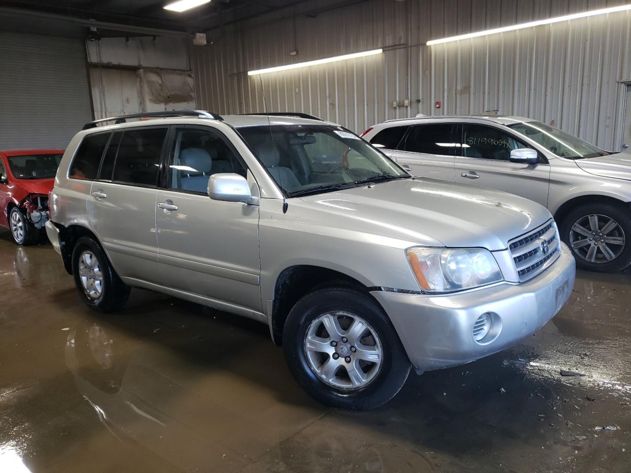 2003 Toyota Highlander VIN JTEGF21A630094983 Copart auction photo, rear end damage thumbnail 4