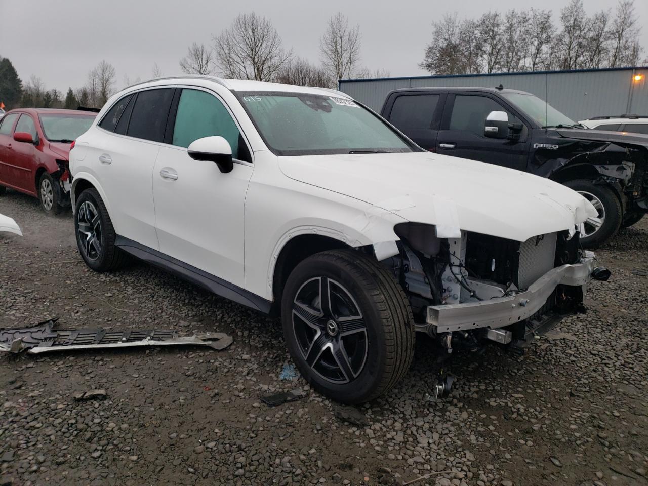 2024 Mercedes-Benz GLC VIN W1NKM4HB6RF197513 Copart auction photo, front end / rear end damage thumbnail 4